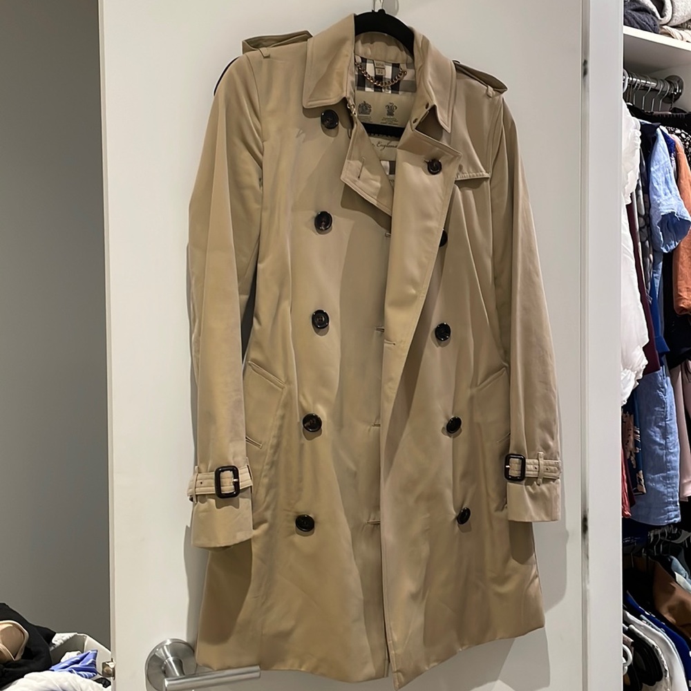 Burberry Kensington trench, US size 2